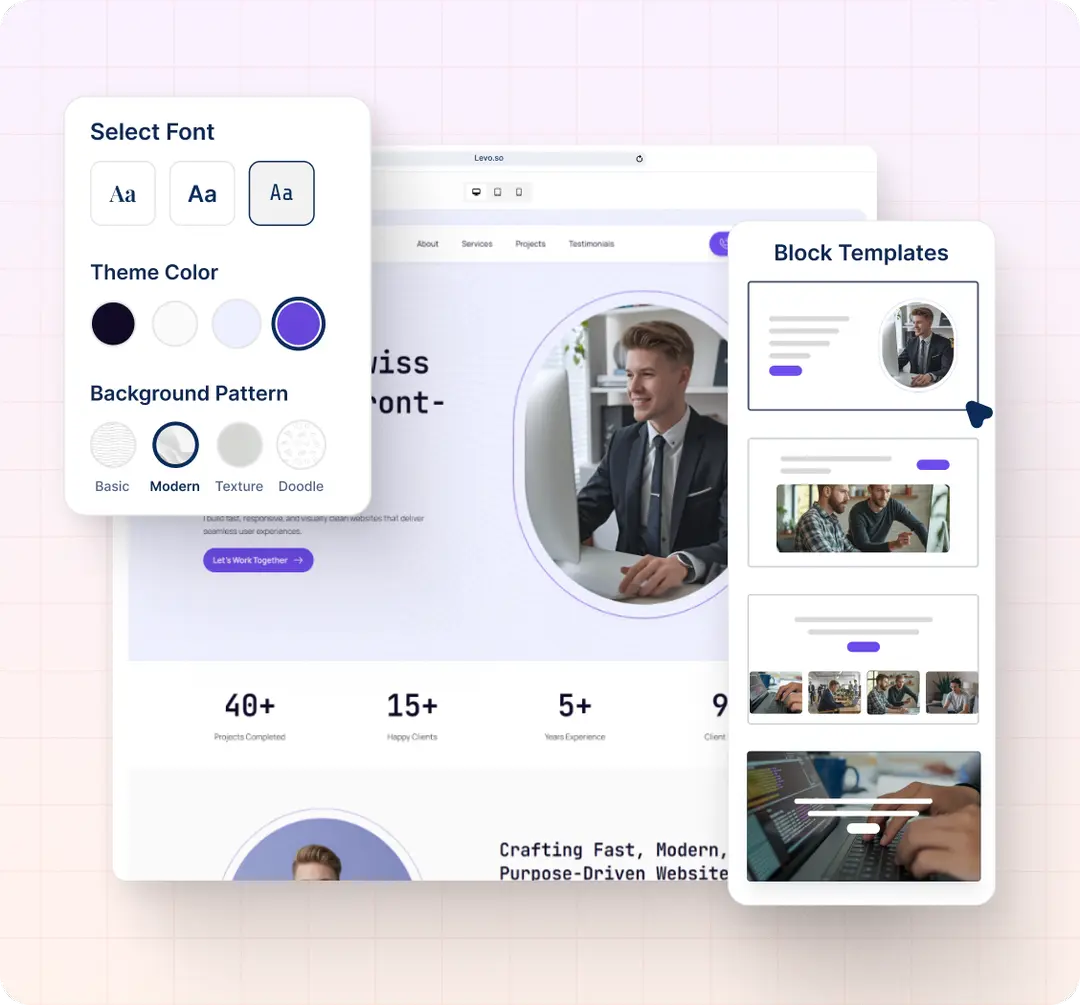 No-code AI Website Builder