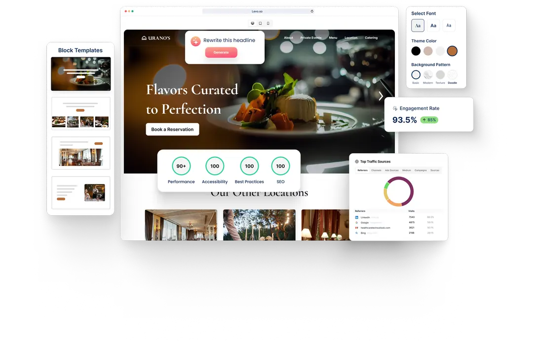 A Beer Stores website built with HeyLevo