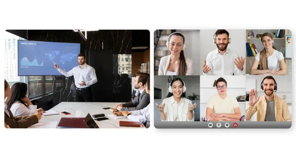 Hybrid workplace management