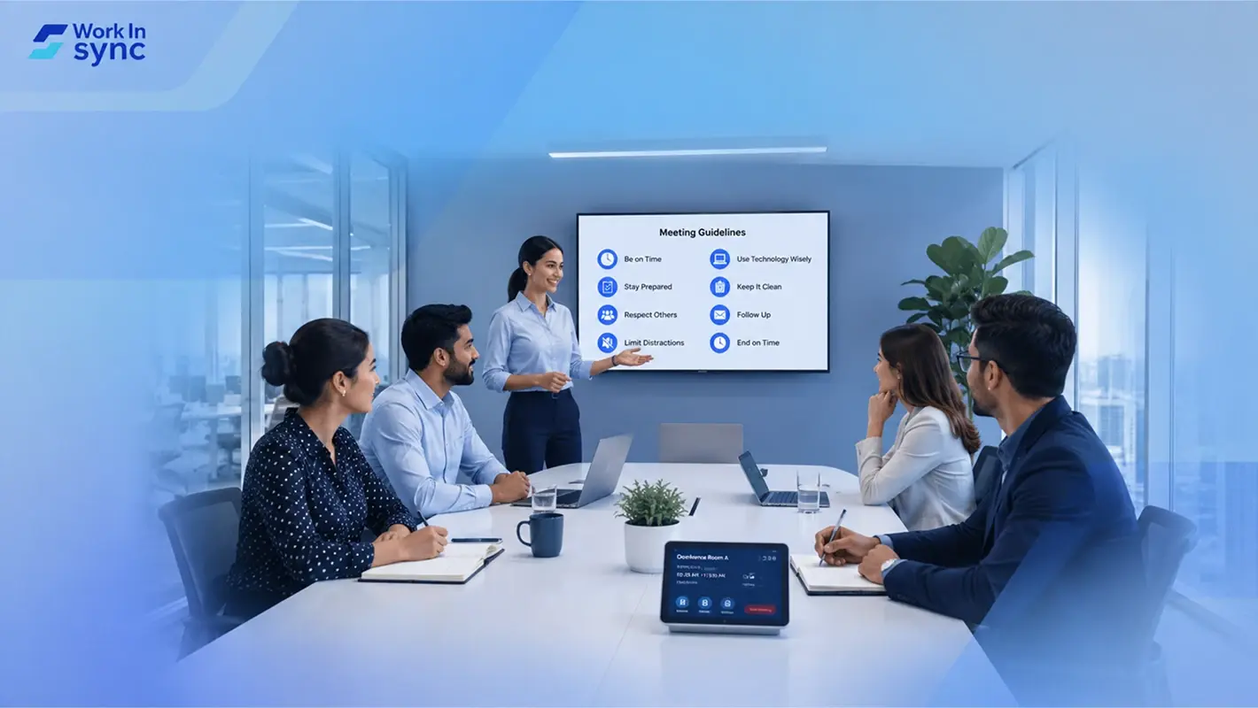 Mastering Meeting Room Etiquette: A Guide for Onsite & Hybrid Work Environments