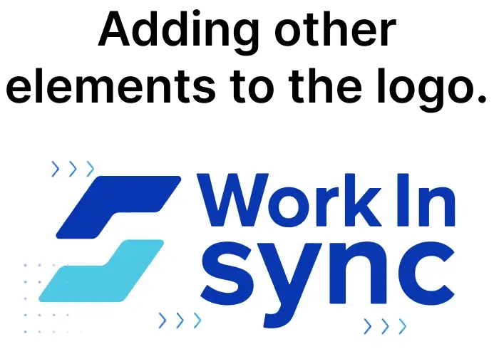 WorkInSync logo with extra graphic elements attached.