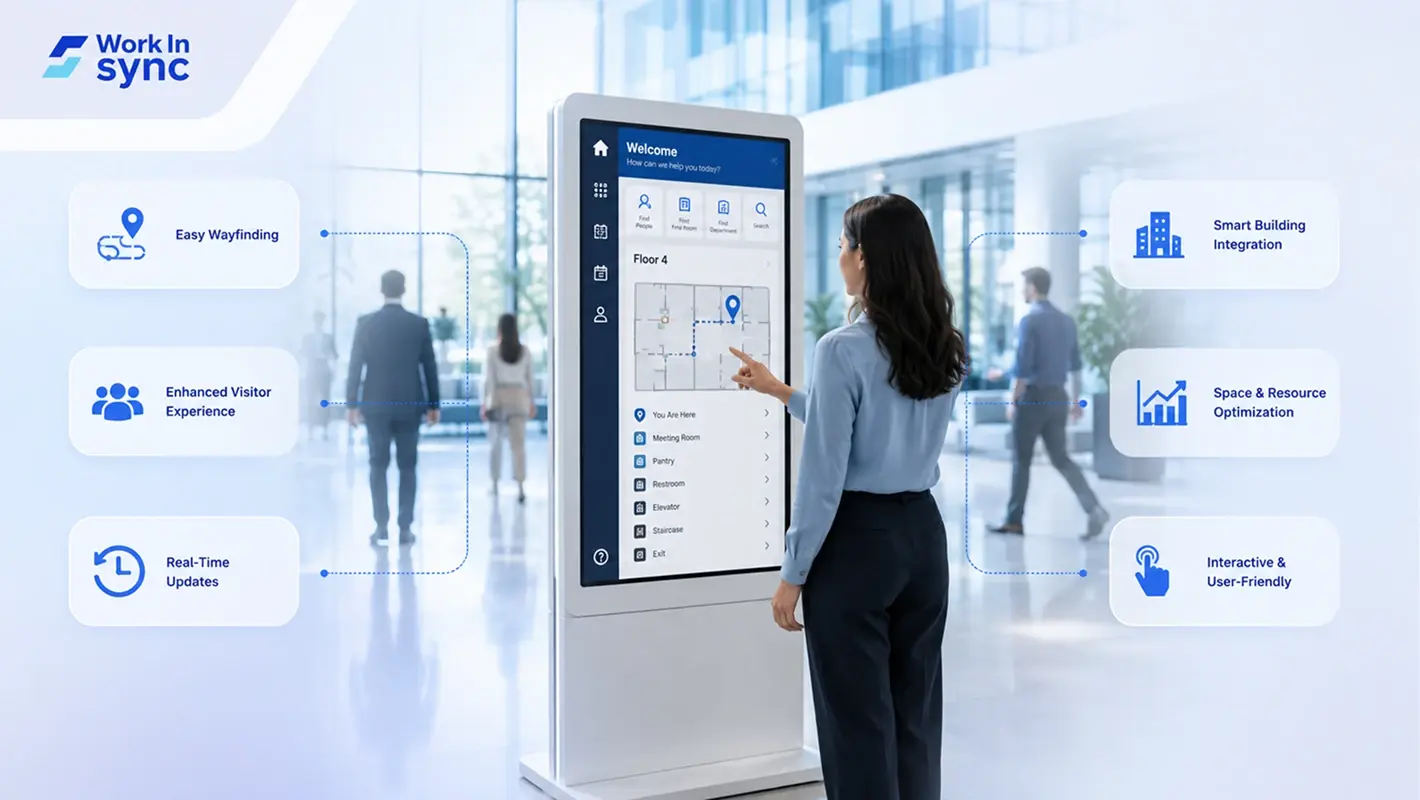 Rethinking Workplace Navigation: Why Every Large Office Needs a Floor Kiosk