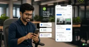 Simple personalized desk booking experience