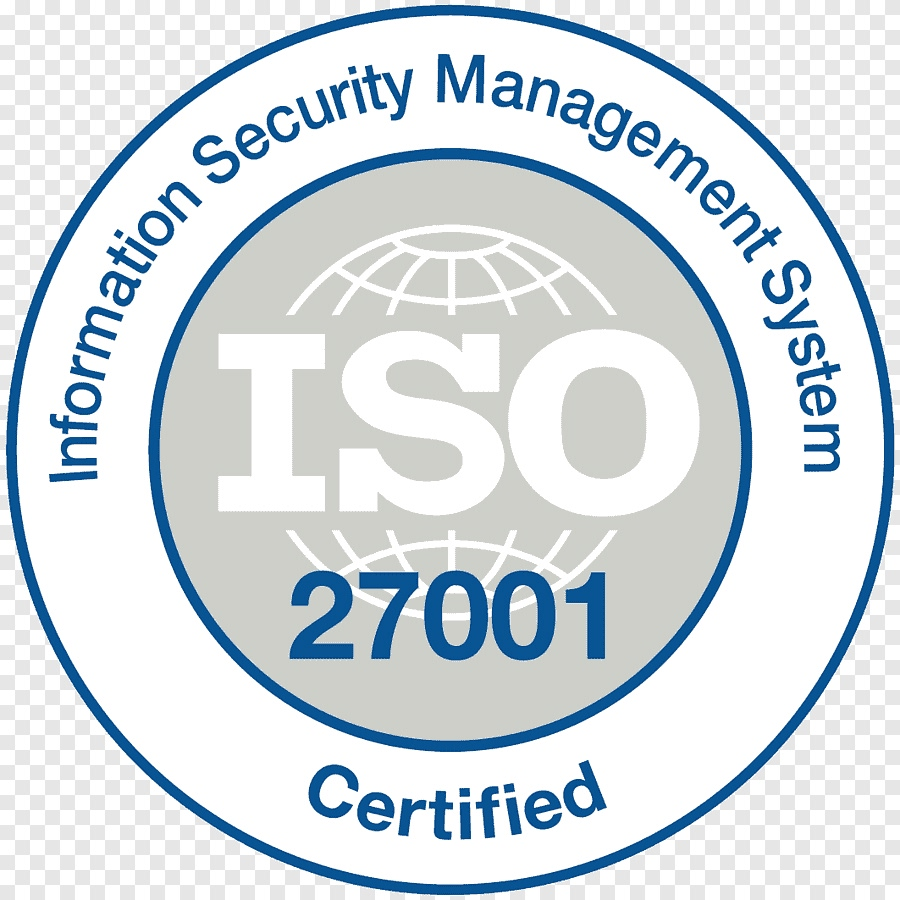 ISO 27001 certified information security management system