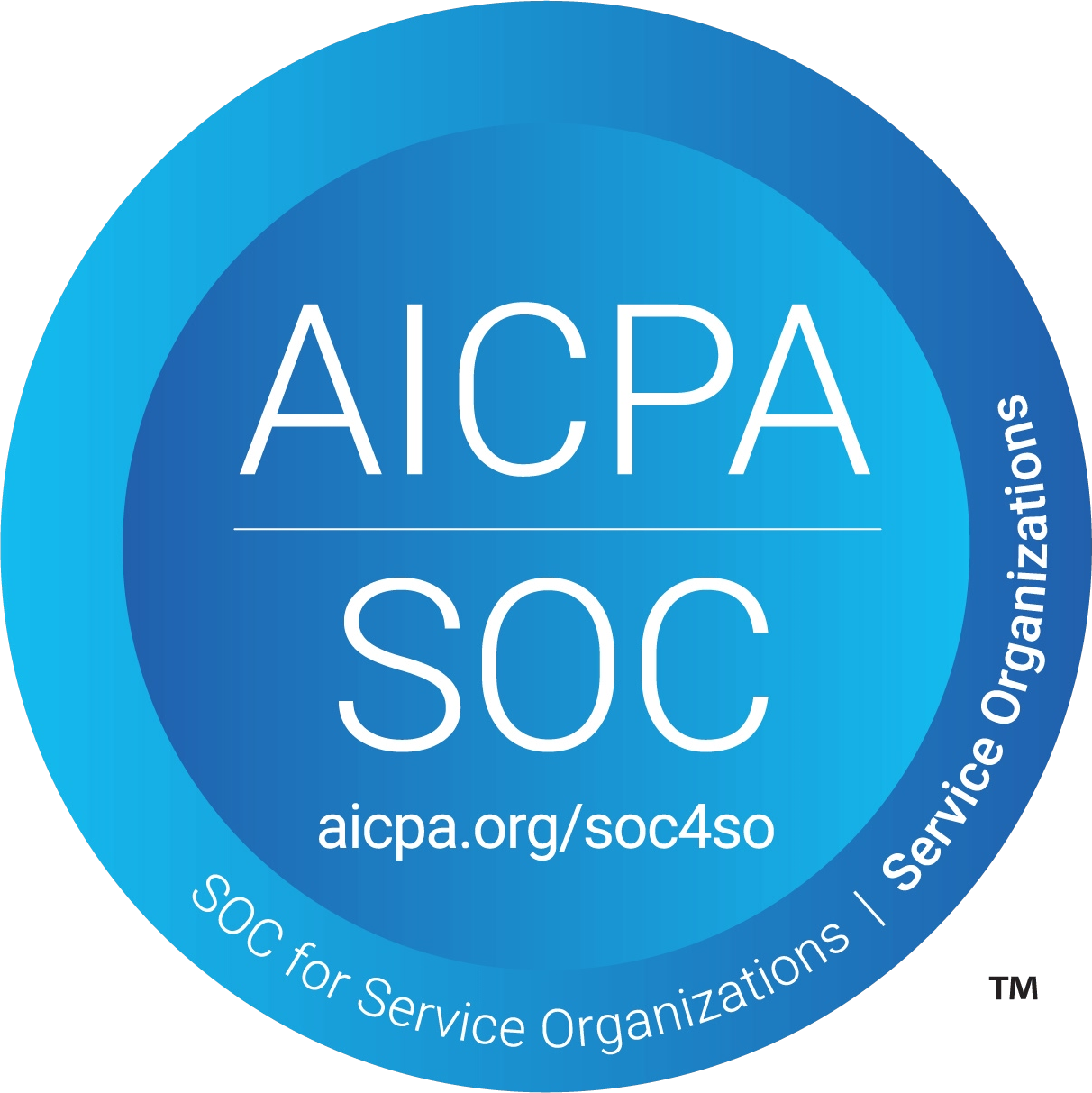 AICPA SOC 2 audited service organization