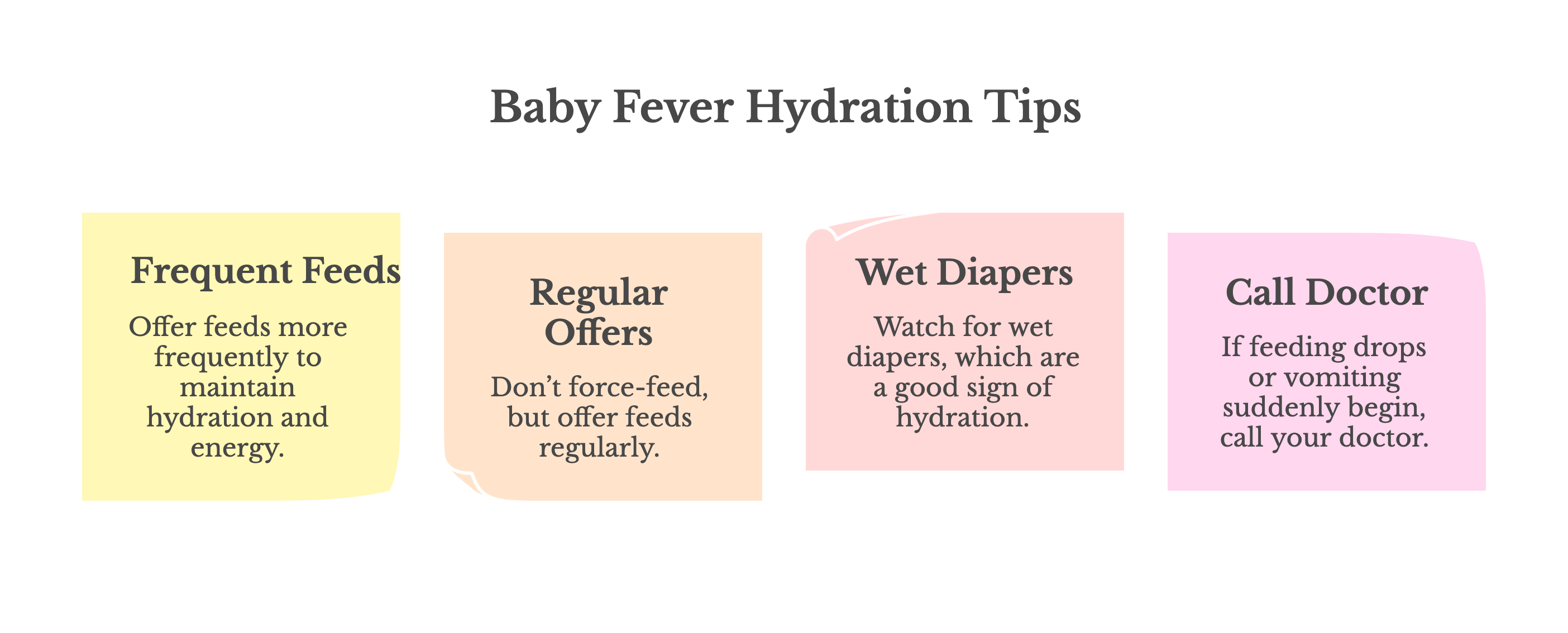 baby fever hydration tips
