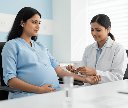 Beta hCG Test